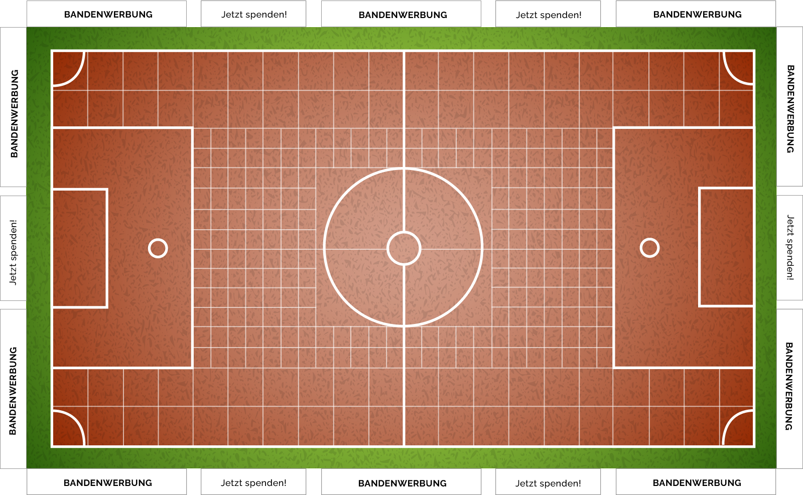 Fussball M mit Banden